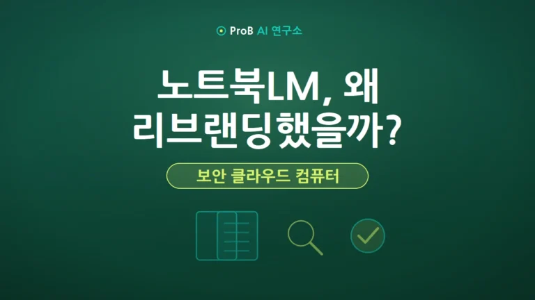 노트북LM 사용법 총정리: 2026 제미나이 노트북(Gemini Notebook) 리브랜딩과 실전 활용
