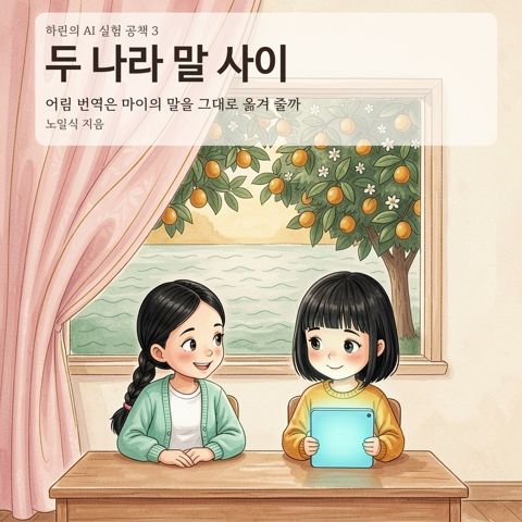 그림책 3권 『두 나라 말 사이』 표지